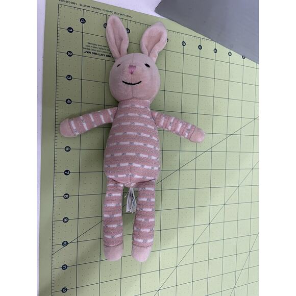 Jellycat London Shimmer Party Bunny Rabbit Pink Plush Stuffed Animal 9” Inches - Picture 3 of 10